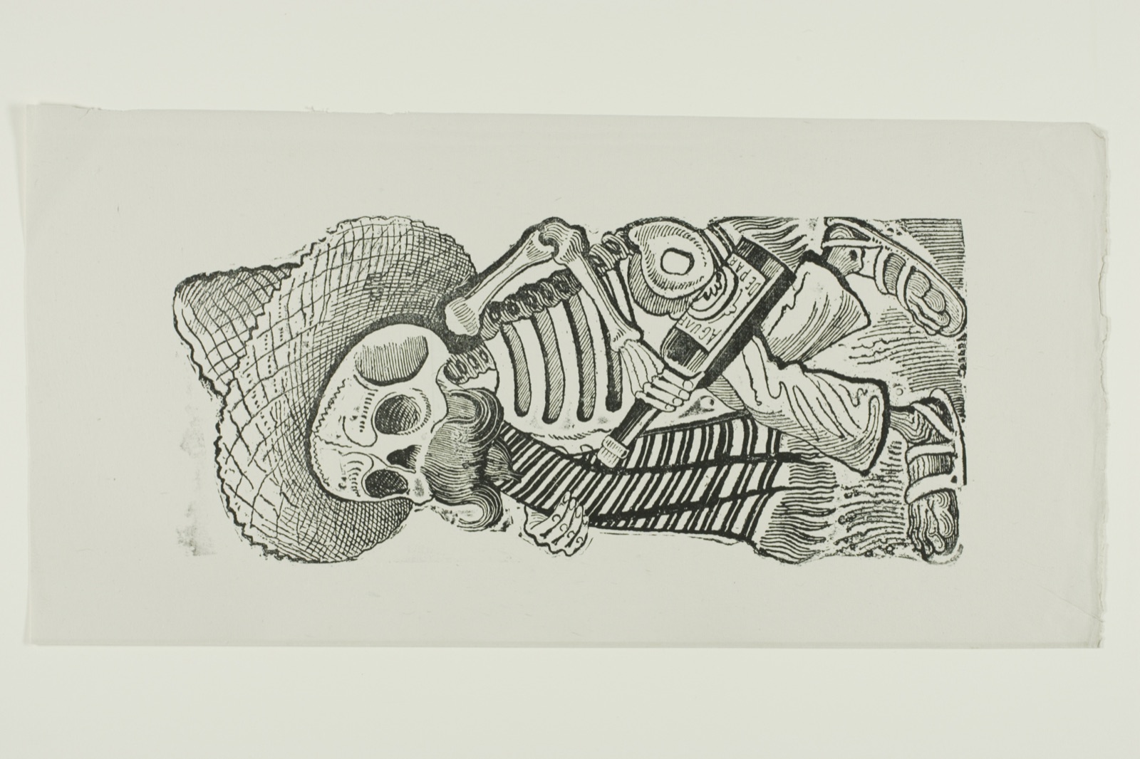 Calavera of Francisco Madero, from Calavera Maderista — José Guadalupe Posada (Mexican, 1852-1913); published by the Print and Drawing Club of The Art Institute of Chicago