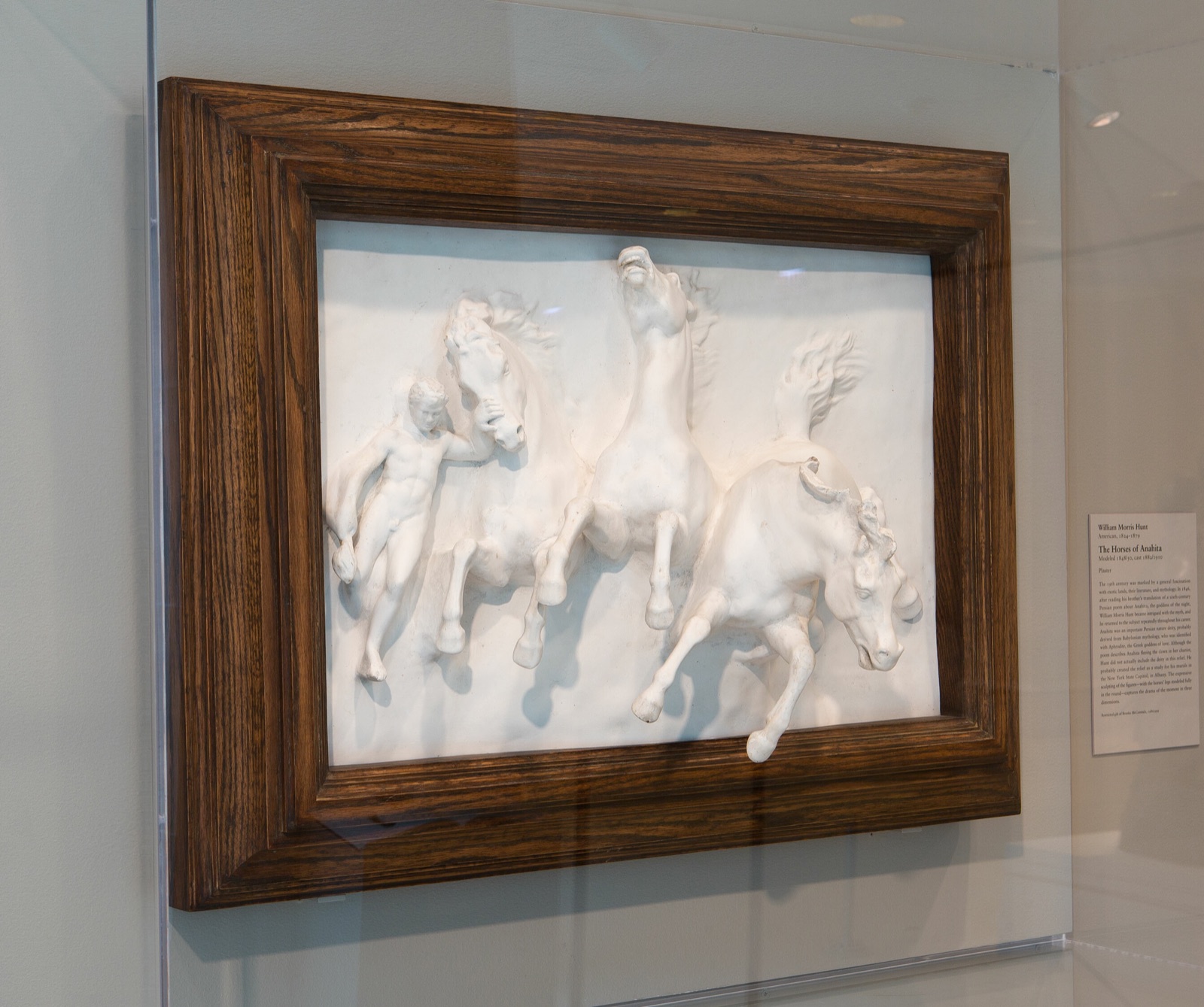 The Horses of Anahita — William Morris Hunt; American, 1824–1879