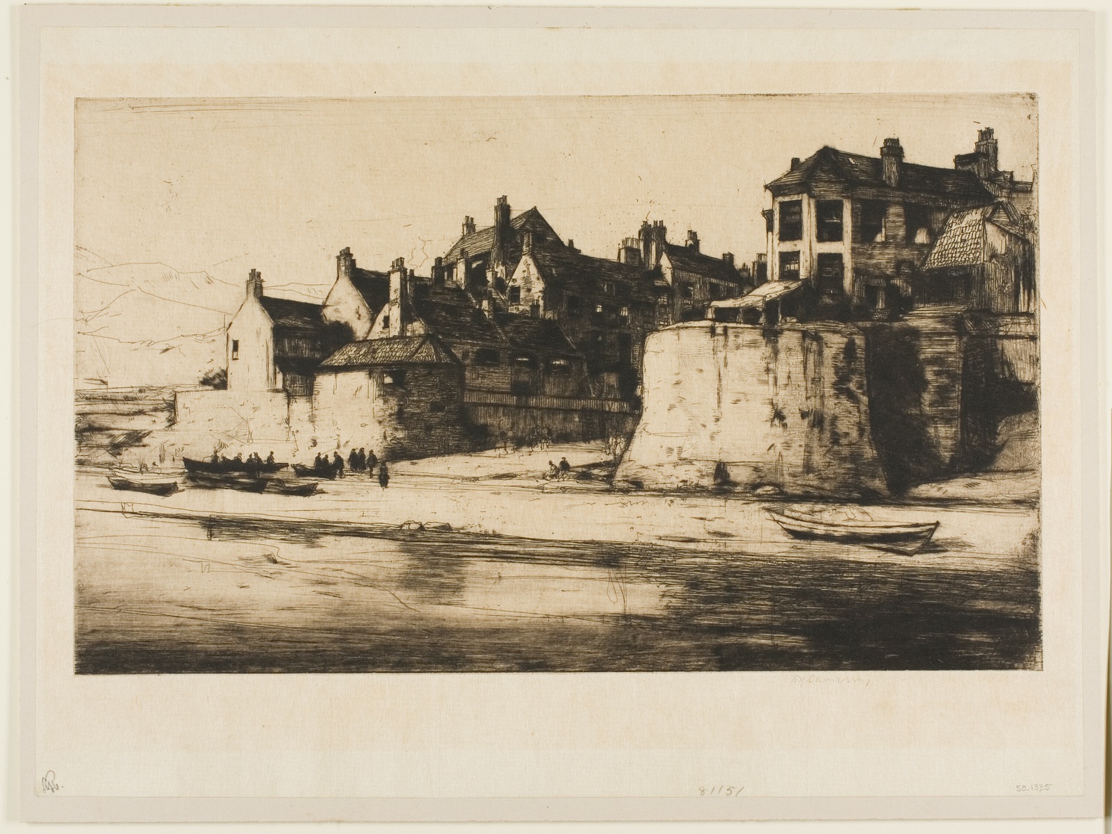 Robin Hood's Bay — David Young Cameron; Scottish, 1865-1945