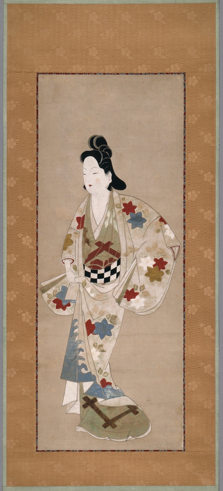 Standing Beauty — Artist unknown; Japanese, active 17th century
