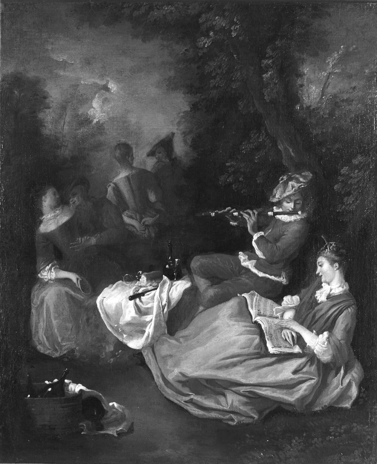 Fête Champêtre — Artist unknown (French, active 18th century)