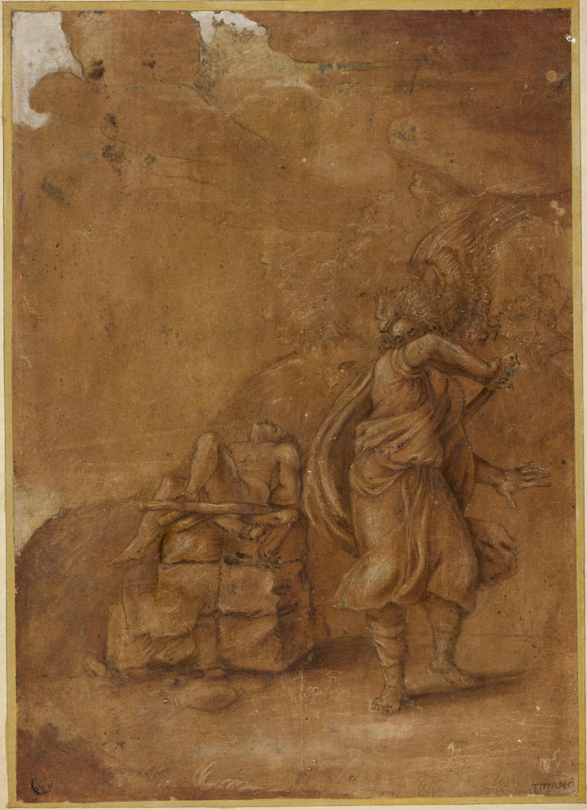 Sacrifice of Isaac — Follower of Lelio Orsi (Italian, 1508 or 1511–1587); or possibly after Giovanni Antonio da Pordenone (Italian, c. 1484-1539)