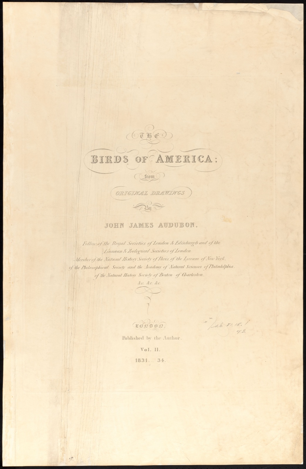The birds of America — Audubon, John James, 1785-1851 (Artist)