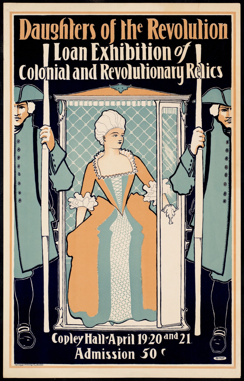 Daughters of the revolution loan exhibition of colonial and revolutionary relics — Bird, Elisha Brown (Artist)