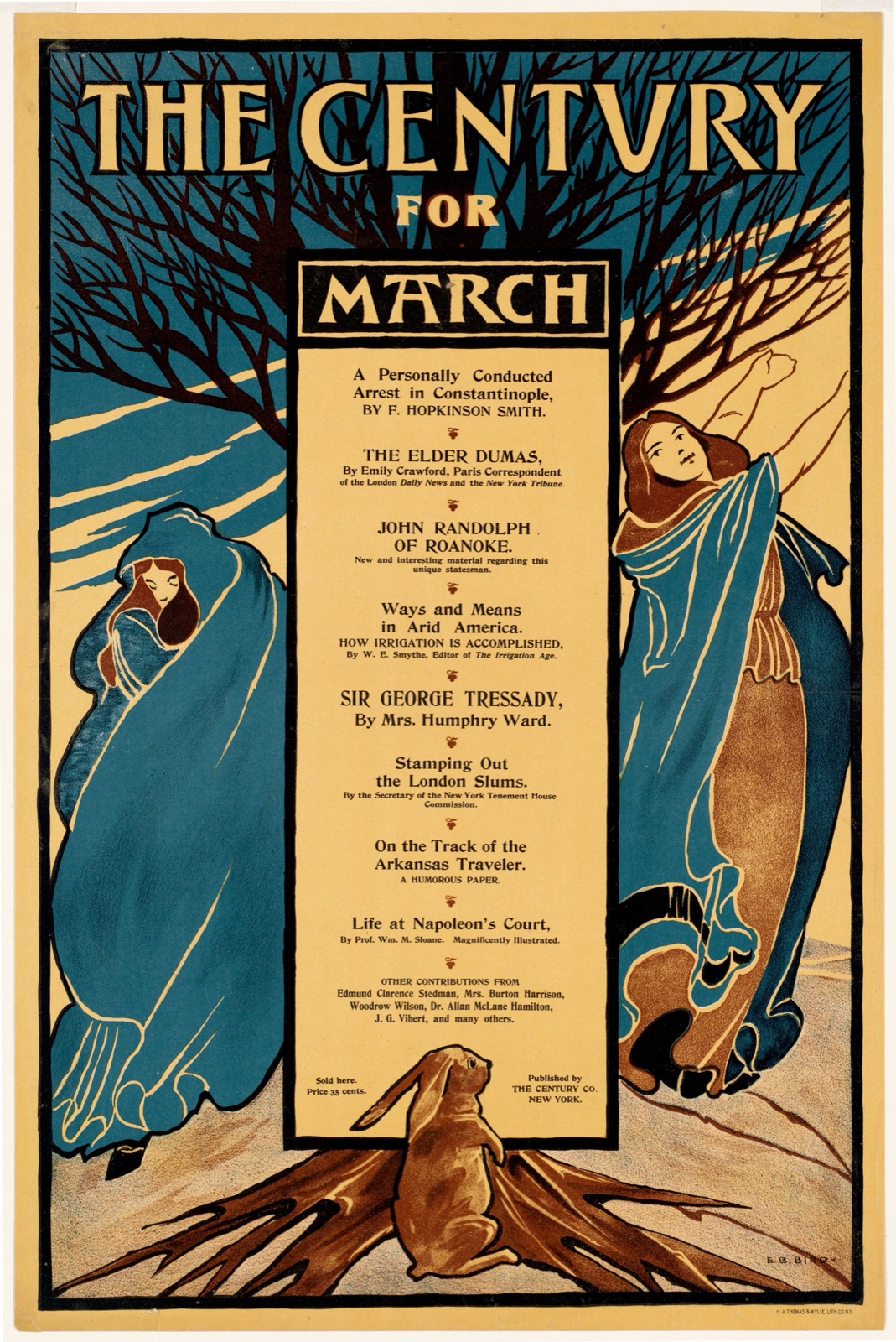 The century for March — Bird, Elisha Brown (Artist)