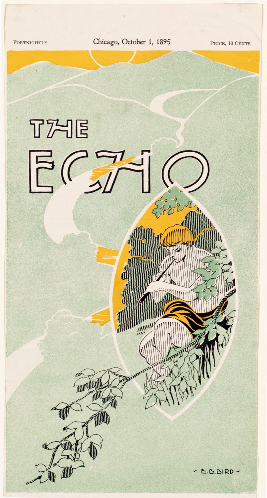 The echo, Chicago, October 1, 1895 — Bird, Elisha Brown (Artist)