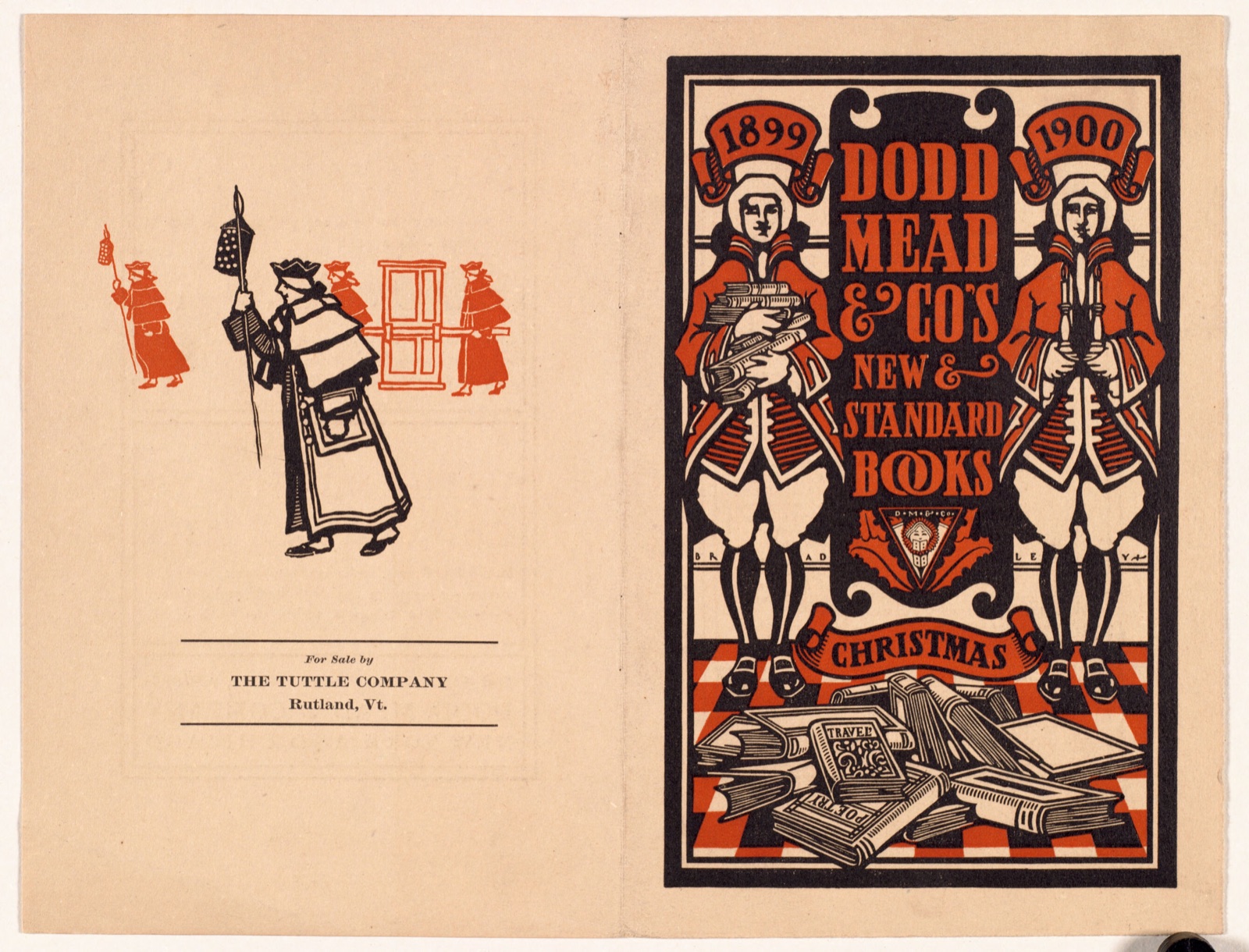 Dodd Mead & Co's new & standard books, Christmas, 1899-1900 — Bradley, Will, 1868-1962 (Artist)