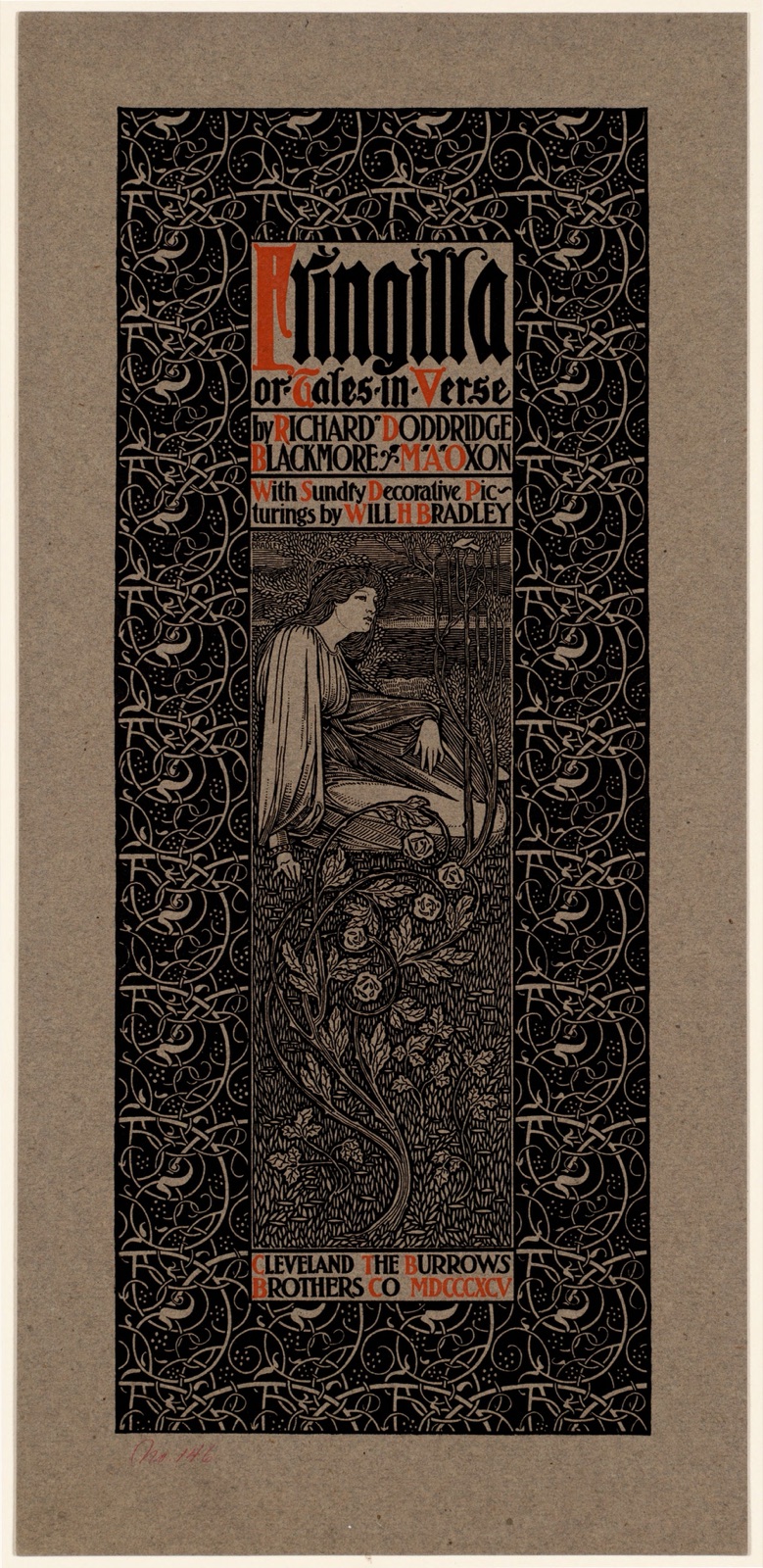 Fringilla or Tales in verse by Richard Doddridge Blackmore — Bradley, Will, 1868-1962 (Artist)