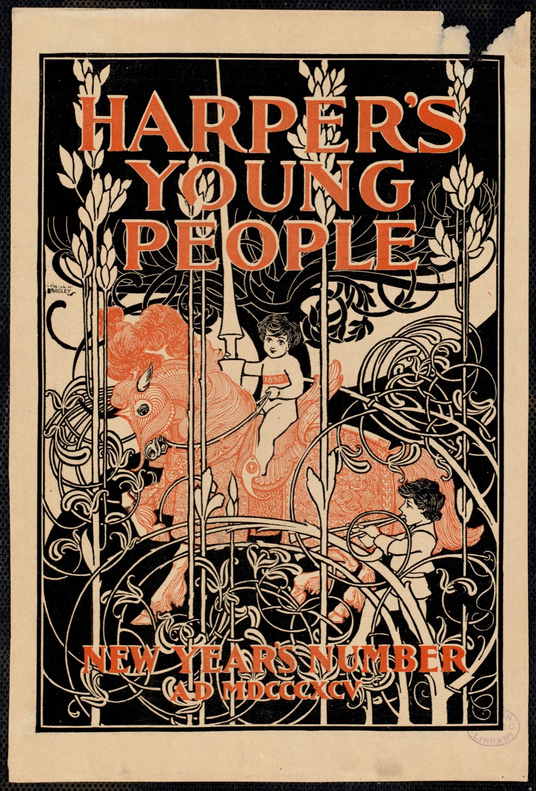 Harper's young people, New Year's number — Bradley, Will, 1868-1962 (Artist)