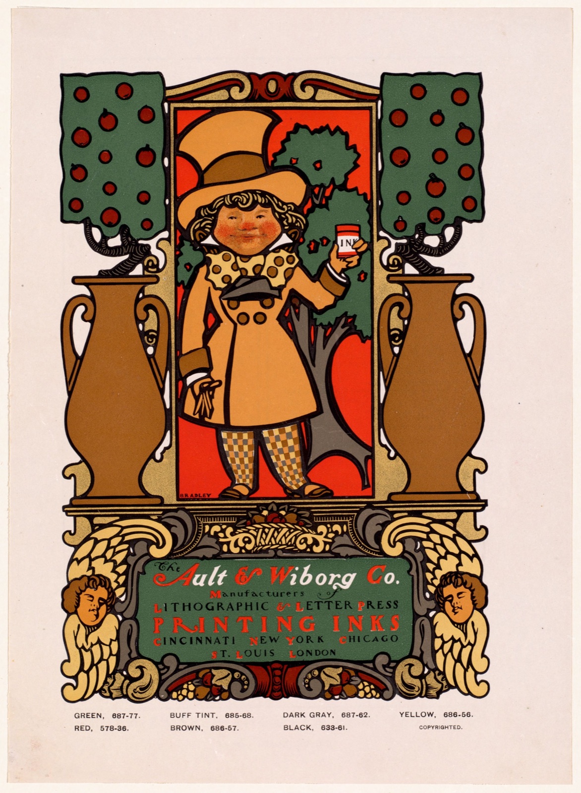 The Ault & Wiborg Co. — Bradley, Will, 1868-1962 (Artist)