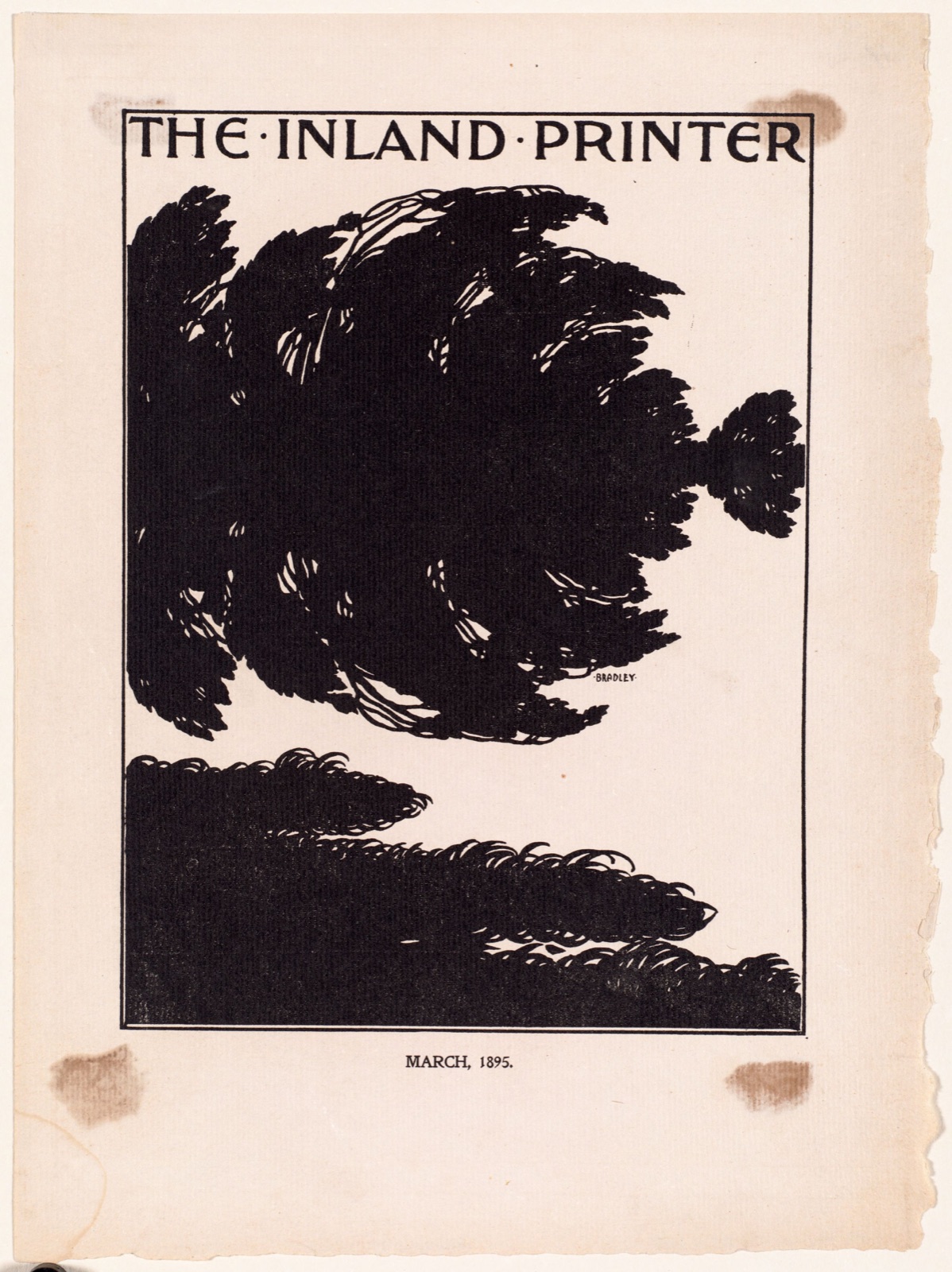 The inland printer, March, 1895 — Bradley, Will, 1868-1962 (Artist)