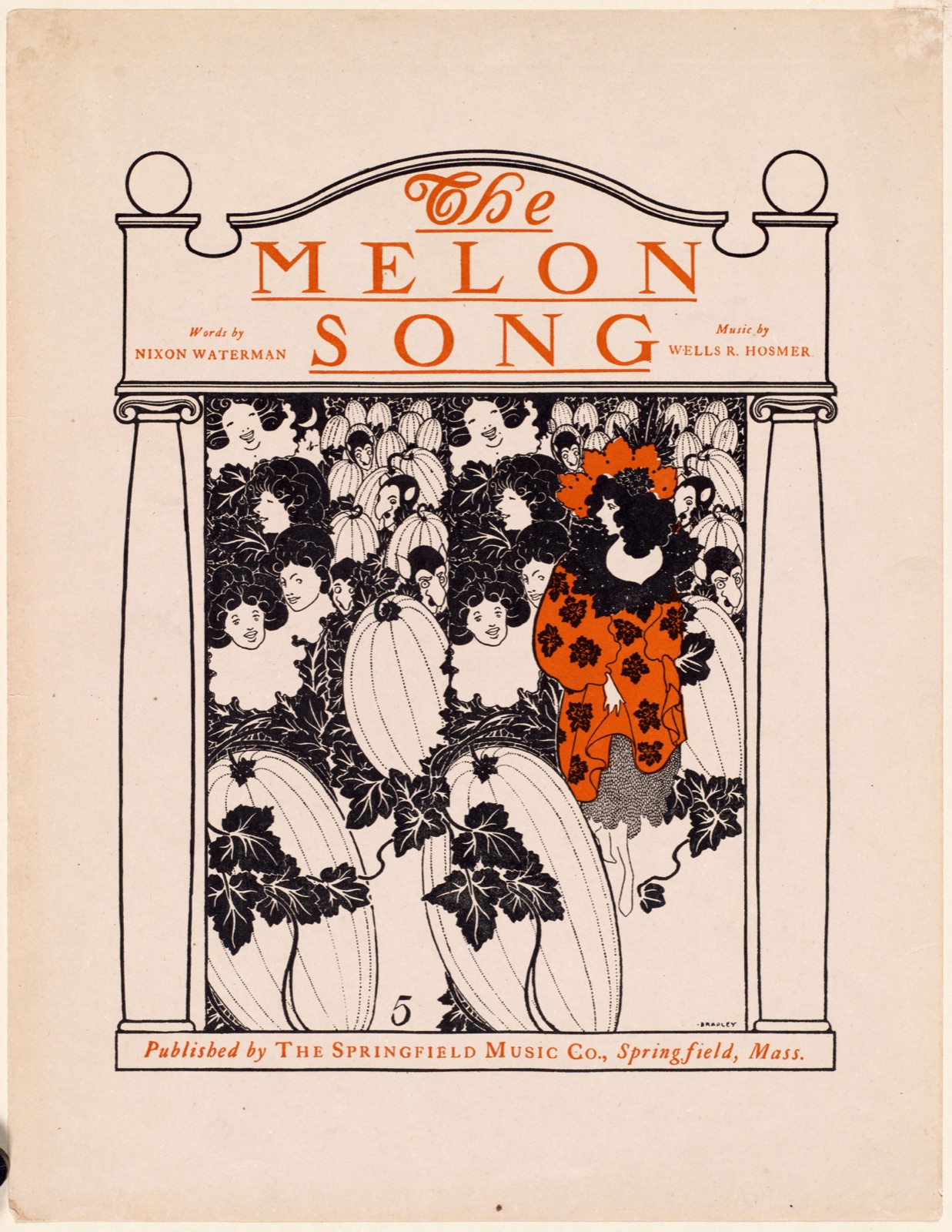 The melon song — Bradley, Will, 1868-1962 (Artist)