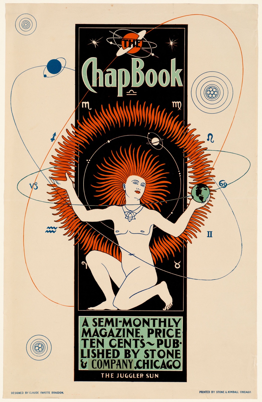 The chapbook — Bragdon, Claude Fayette, 1866-1946 (Artist)