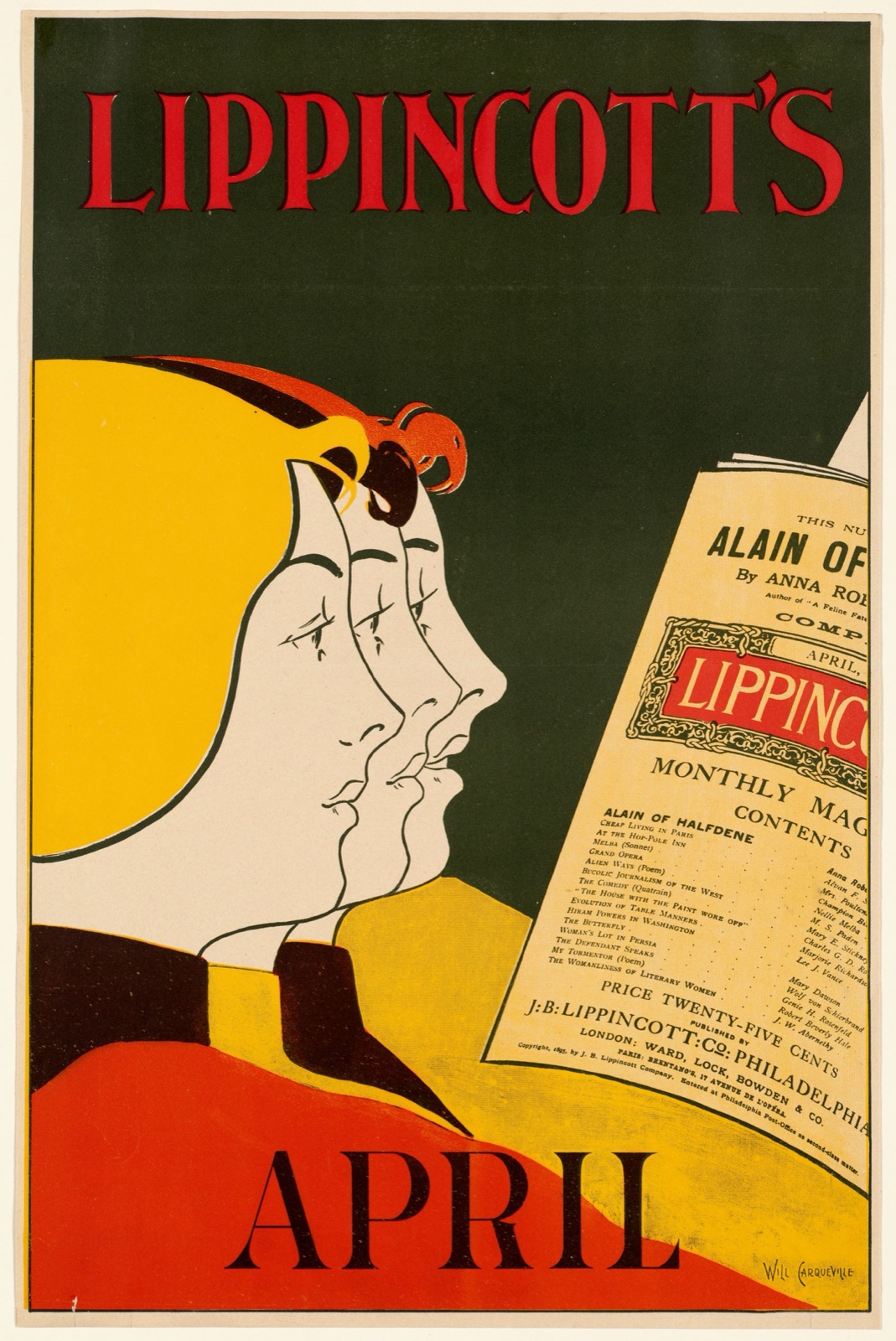 Lippincott's April — Carqueville, William L., 1871-1946 (Artist)