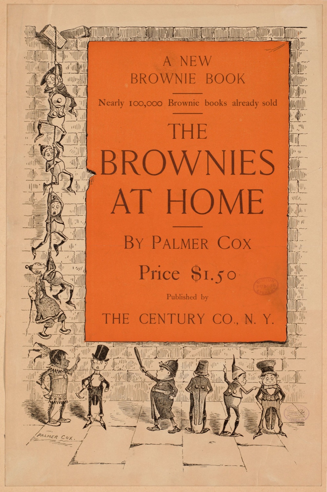 The brownies at home by Palmer Cox — Cox, Palmer, 1840-1924 (Artist)