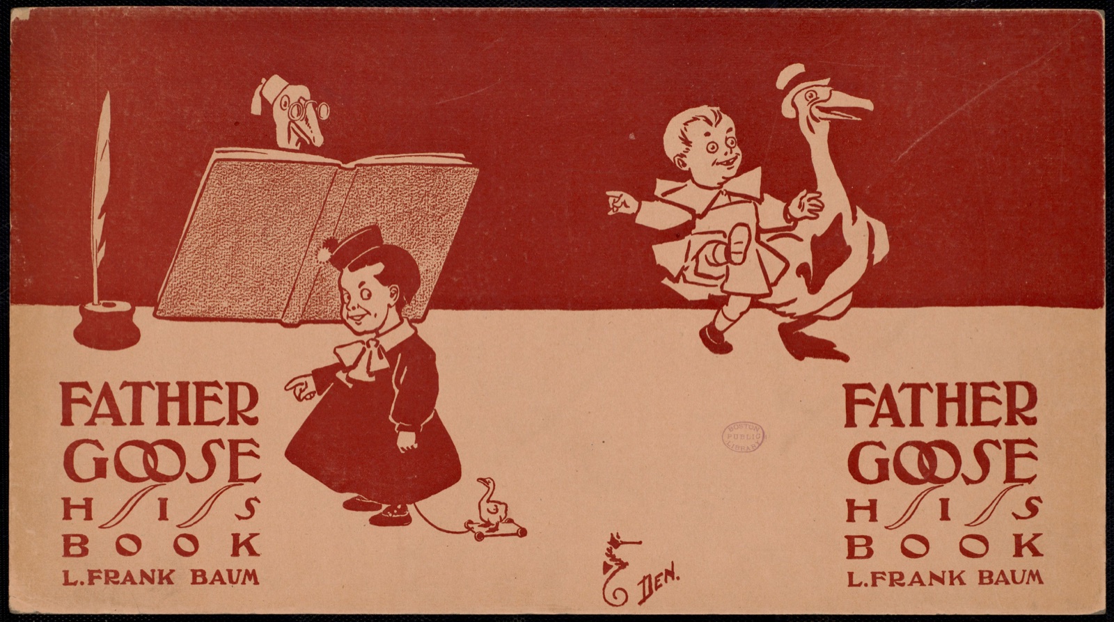 Father Goose, his book, L. Frank Baum — Denslow, W. W. (William Wallace), 1856-1915 (Artist)