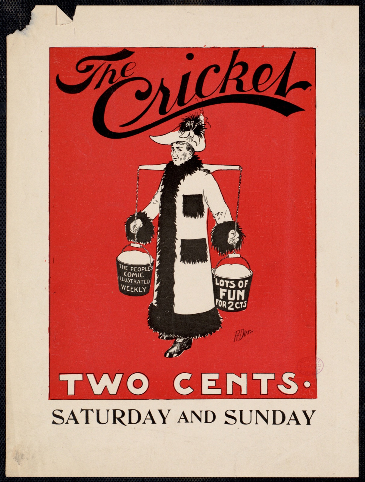 The cricket, two cents — Dirks, Rudolph (Artist)