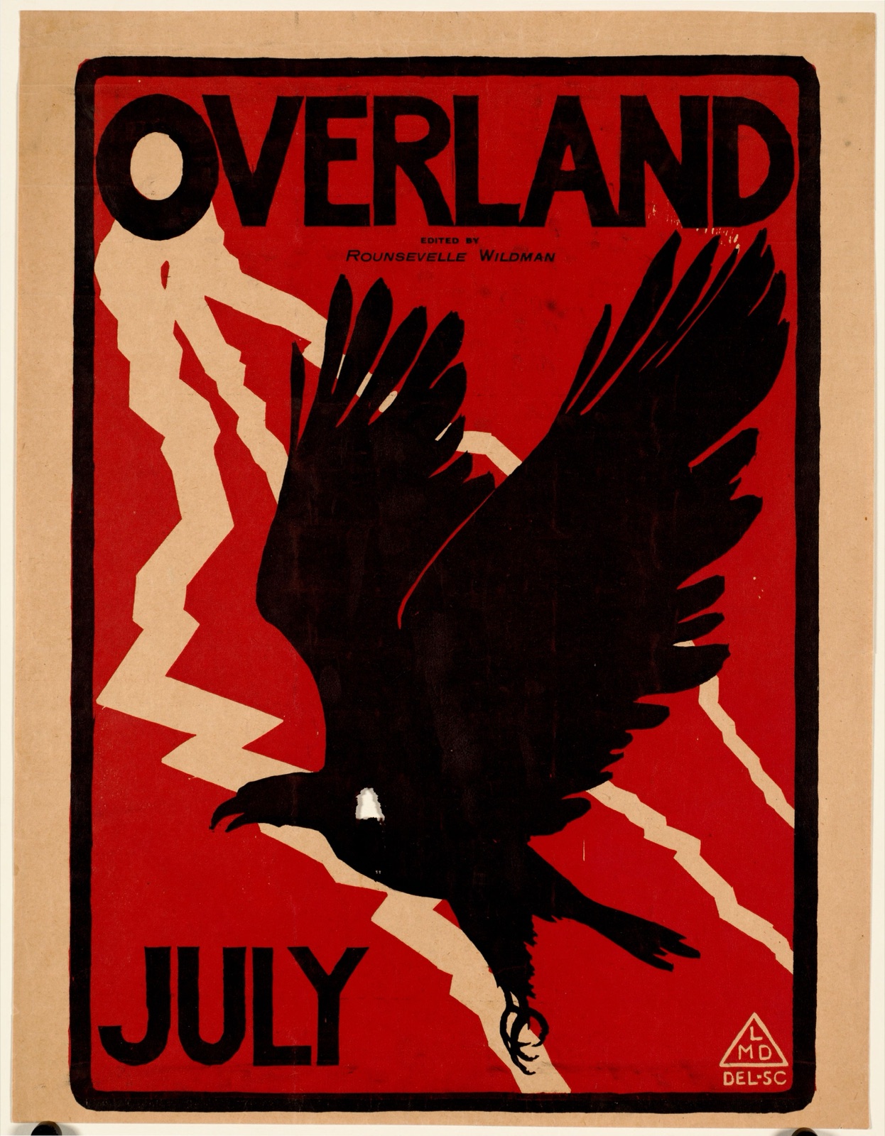 Overland, July — Dixon, Maynard, 1875-1946 (Artist)