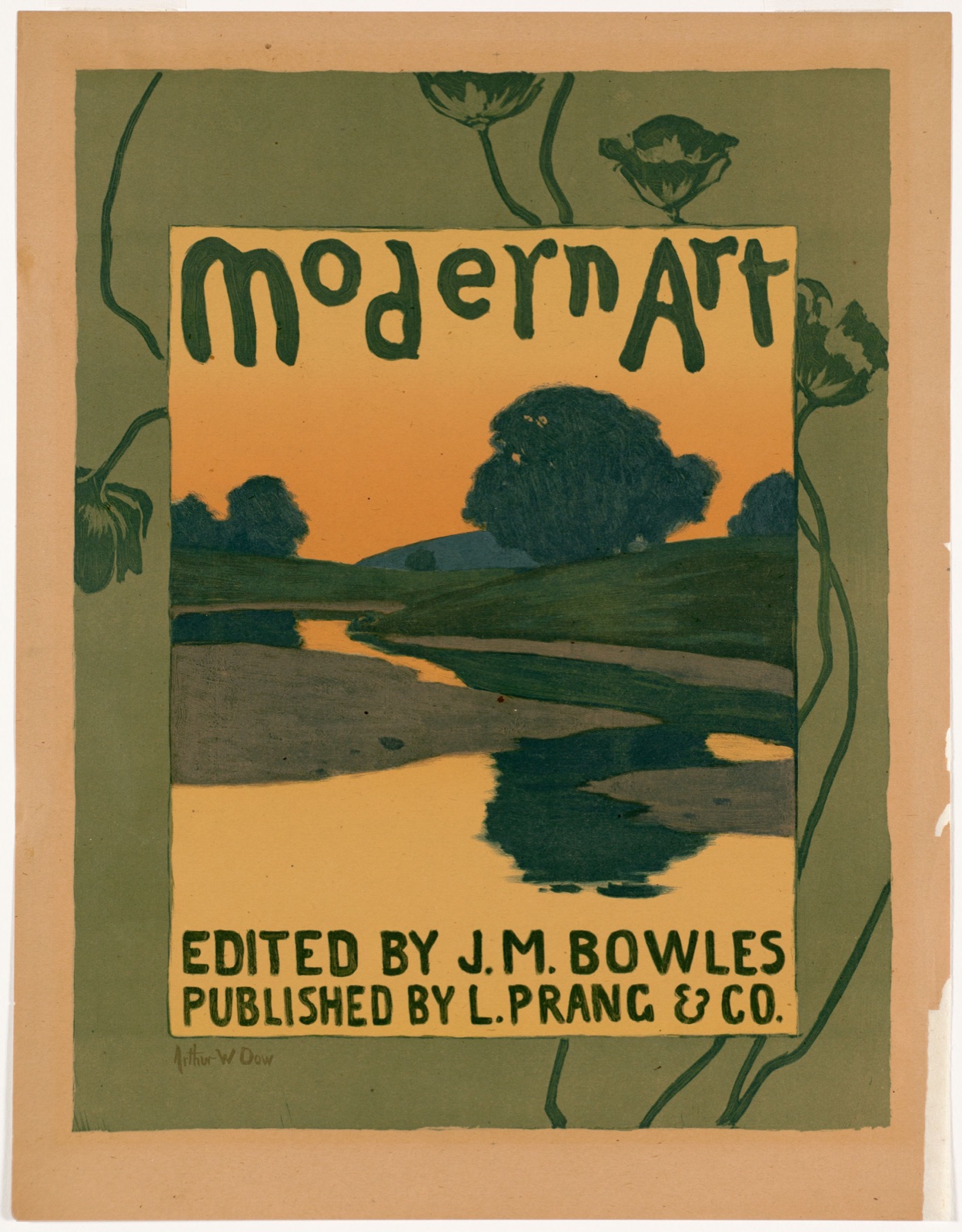 Modern art edited by J. M. Bowles — Dow, Arthur W. (Arthur Wesley), 1857-1922 (Artist)