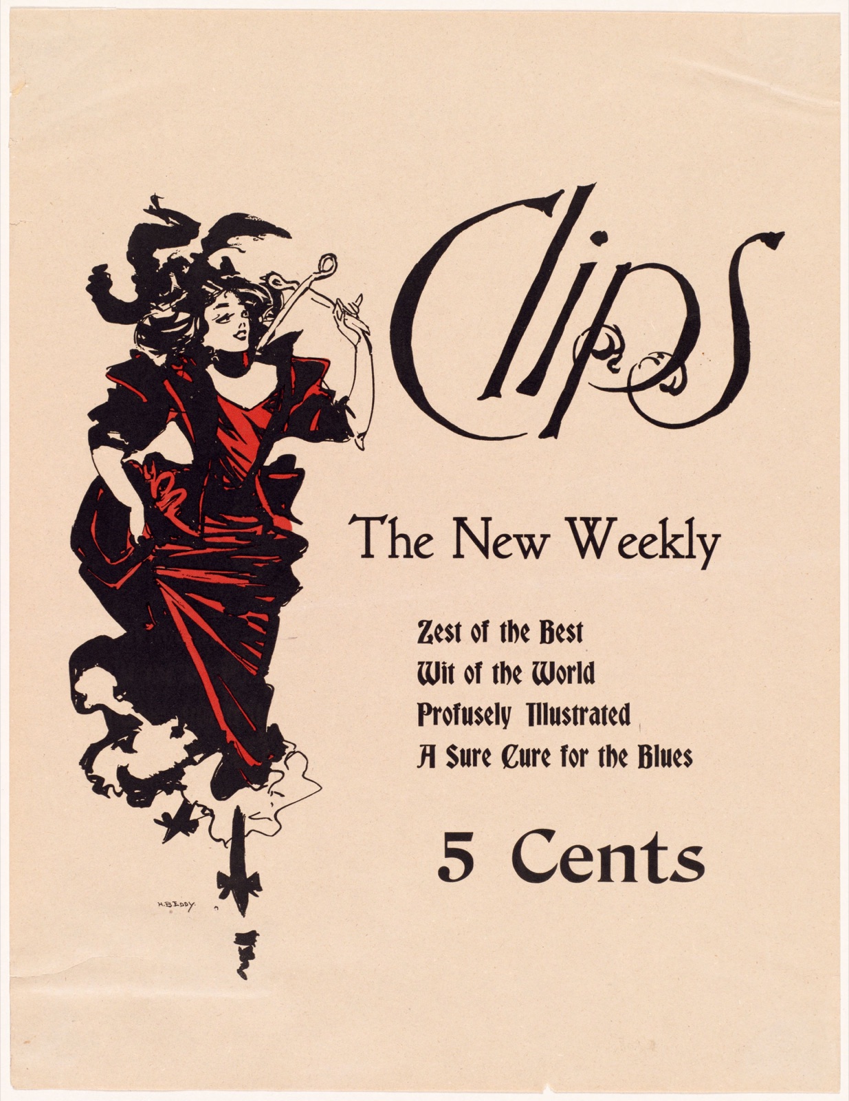 Clips, the new weekly — Eddy, H. B. (Henry Brevoort), 1872-1935 (Artist)