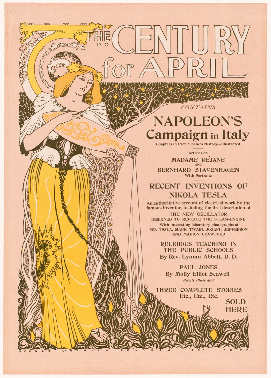 The century for April — Edwards, George Wharton, 1859-1950 (Artist)