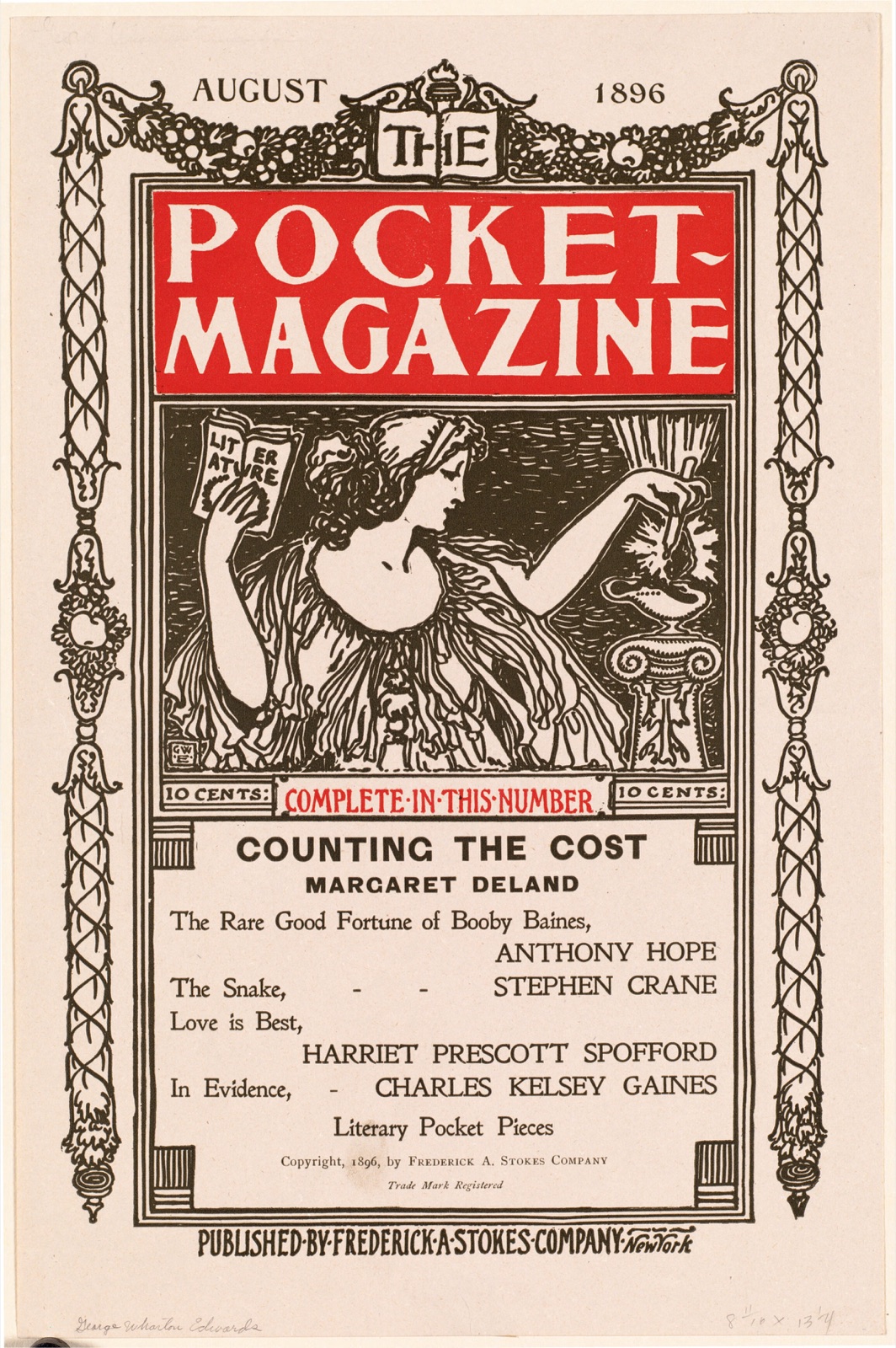 The pocket magazine, August 1896 — Edwards, George Wharton, 1859-1950 (Artist)