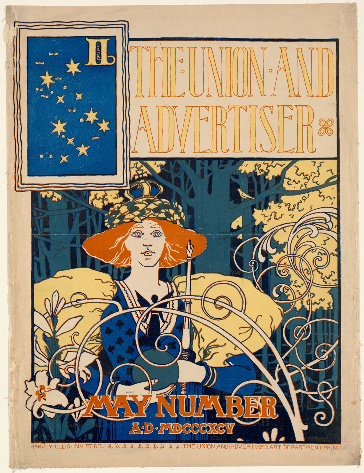 The union and advertiser, May number — Ellis, Harvey, 1852-1904 (Artist)