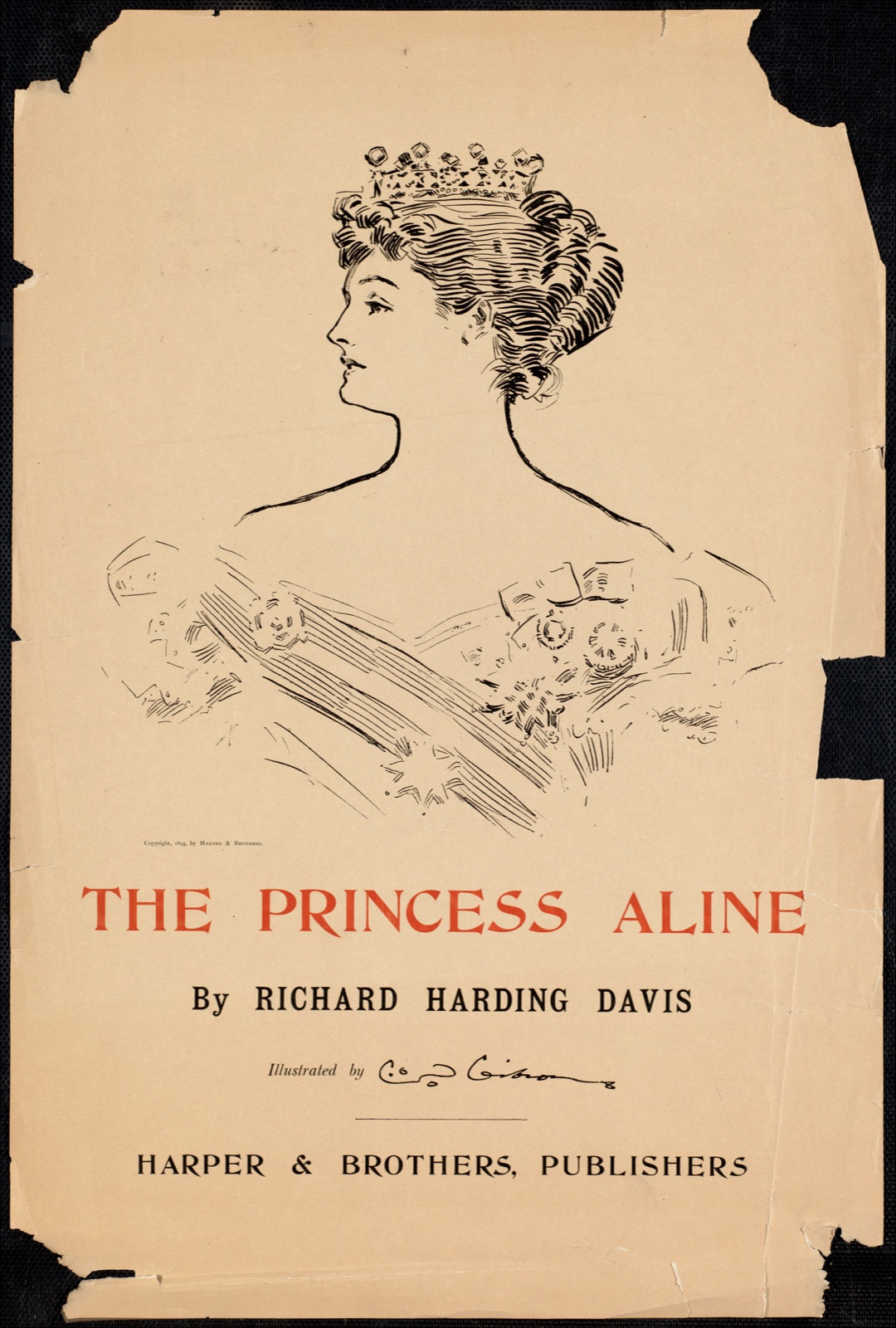 The Princess Aline by Richard Harding Davis — Gibson, Charles Dana, 1867-1944 (Artist)