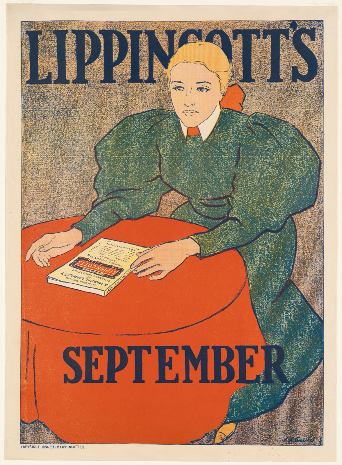Lippincott's September — Gould, J. J., Jr. (Joseph J.), 1880-1935 (Artist)