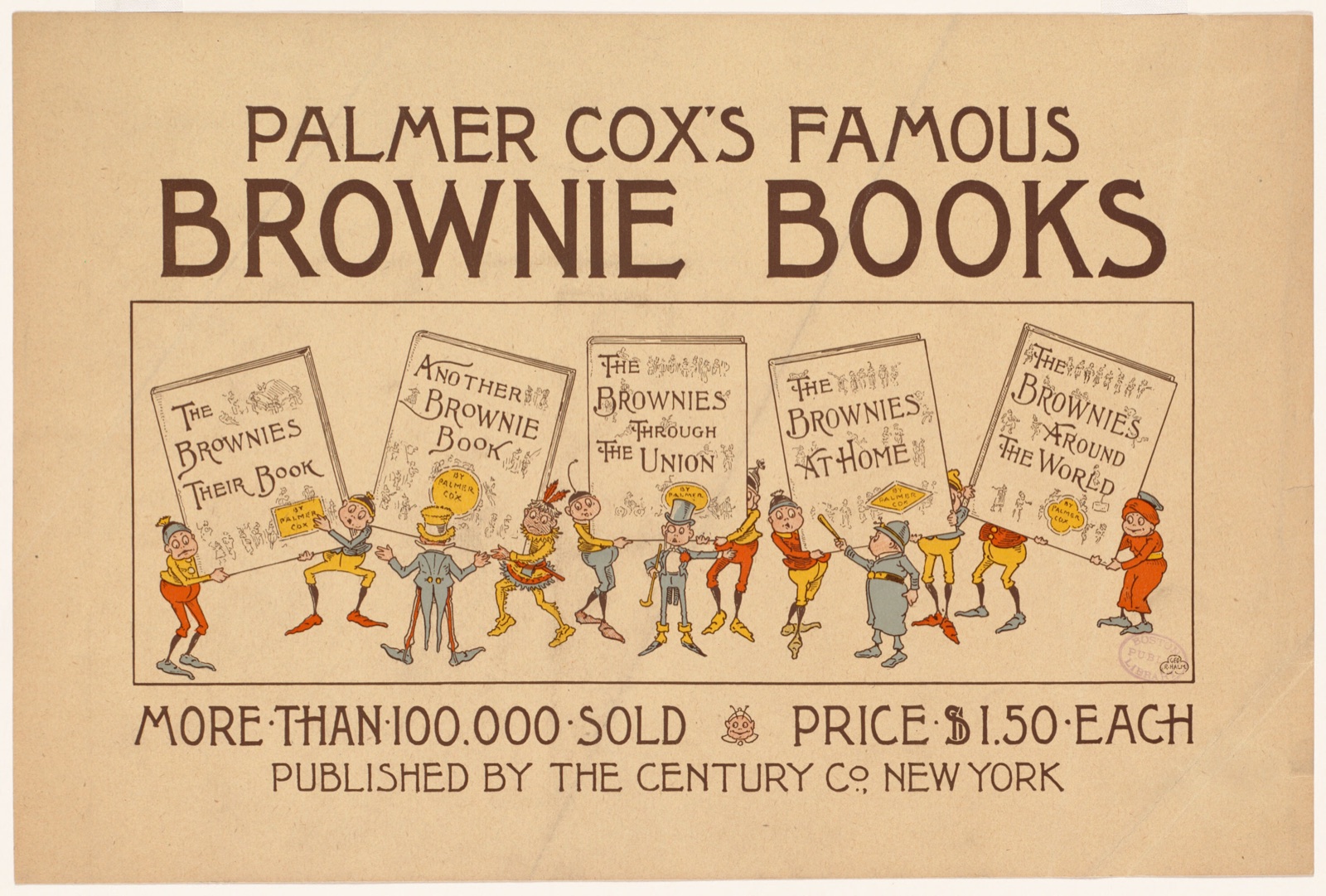 Palmer Cox's famous brownie books — Halm, Geo. R. (George R.), 1850-1899 (Artist)