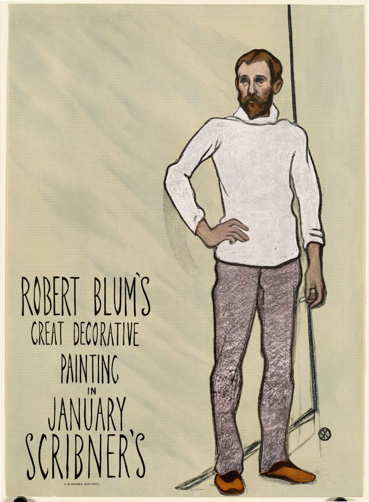 Robert Blum's great decorative painting in January Scribner's — Kendall, William Sergeant, 1869-1938 (Artist)