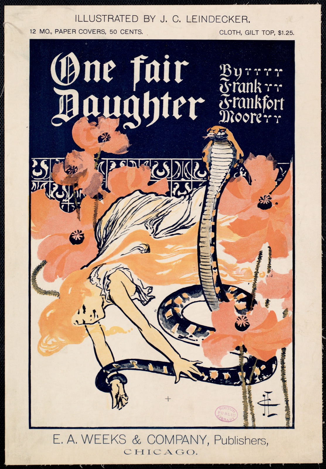 One fair daughter, by Frank Frankfort Moore — Leyendecker, J. C. (Joseph Christian), 1874-1951 (Artist)