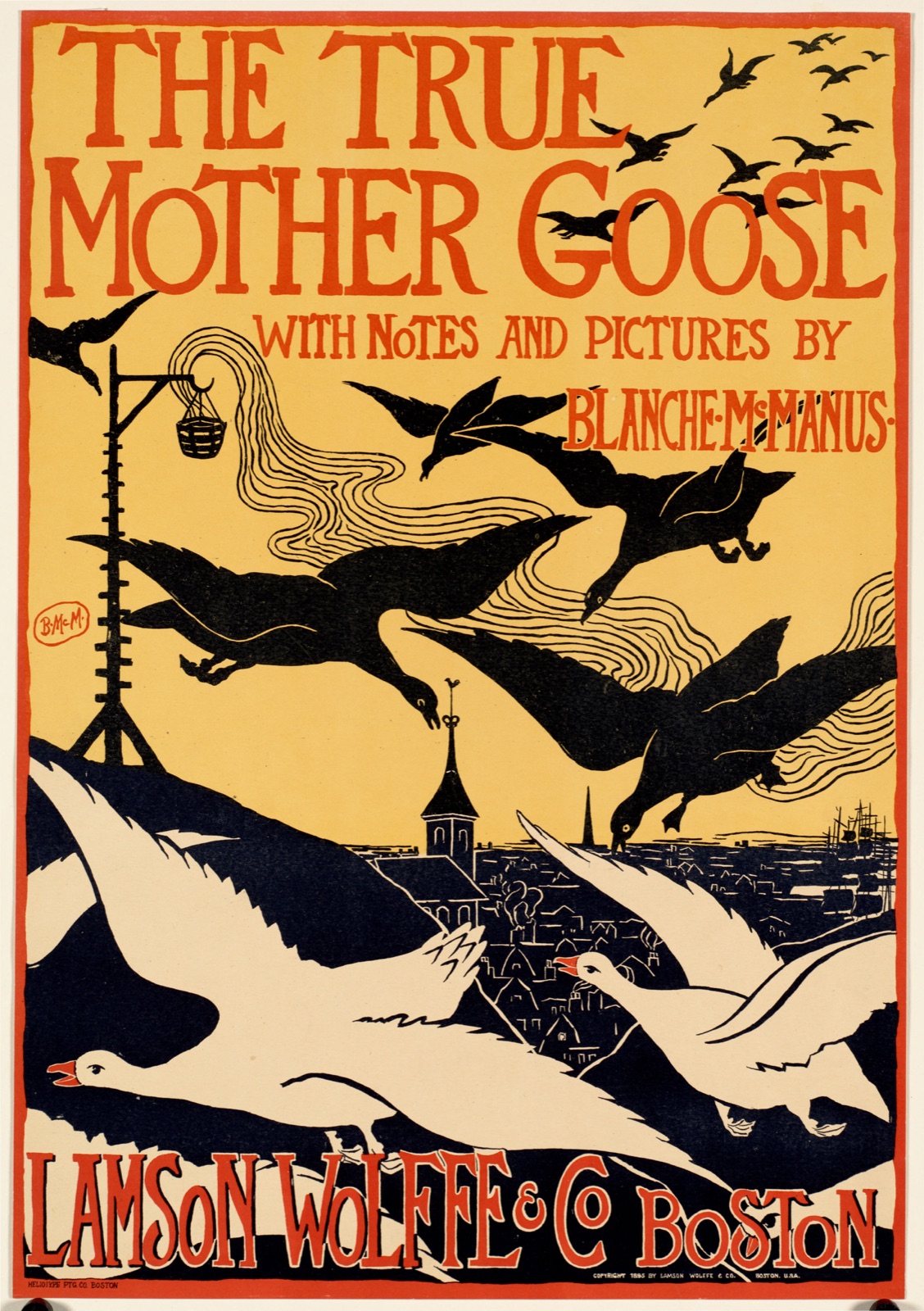 The true Mother Goose with notes and pictures by Blanche McManus. — McManus, Blanche, 1869-1935 (Artist)