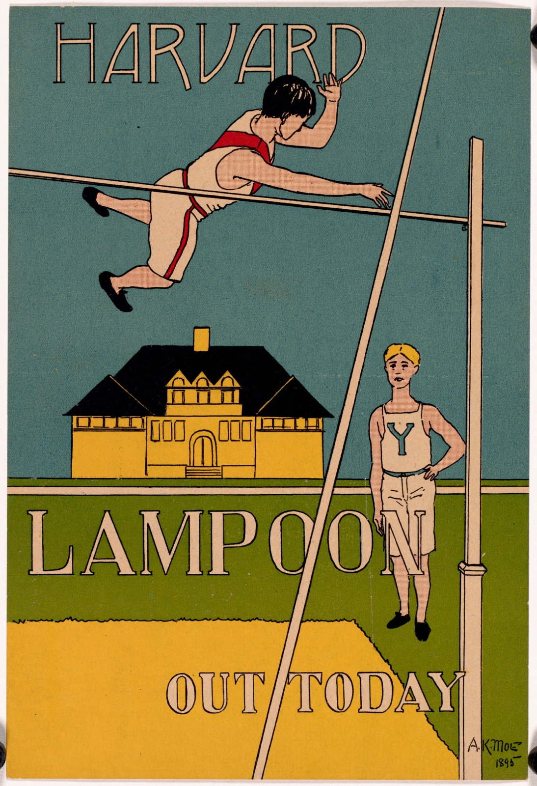 Harvard lampoon, out today — Moe, Alfred K. (Alfred Keane) (Artist)