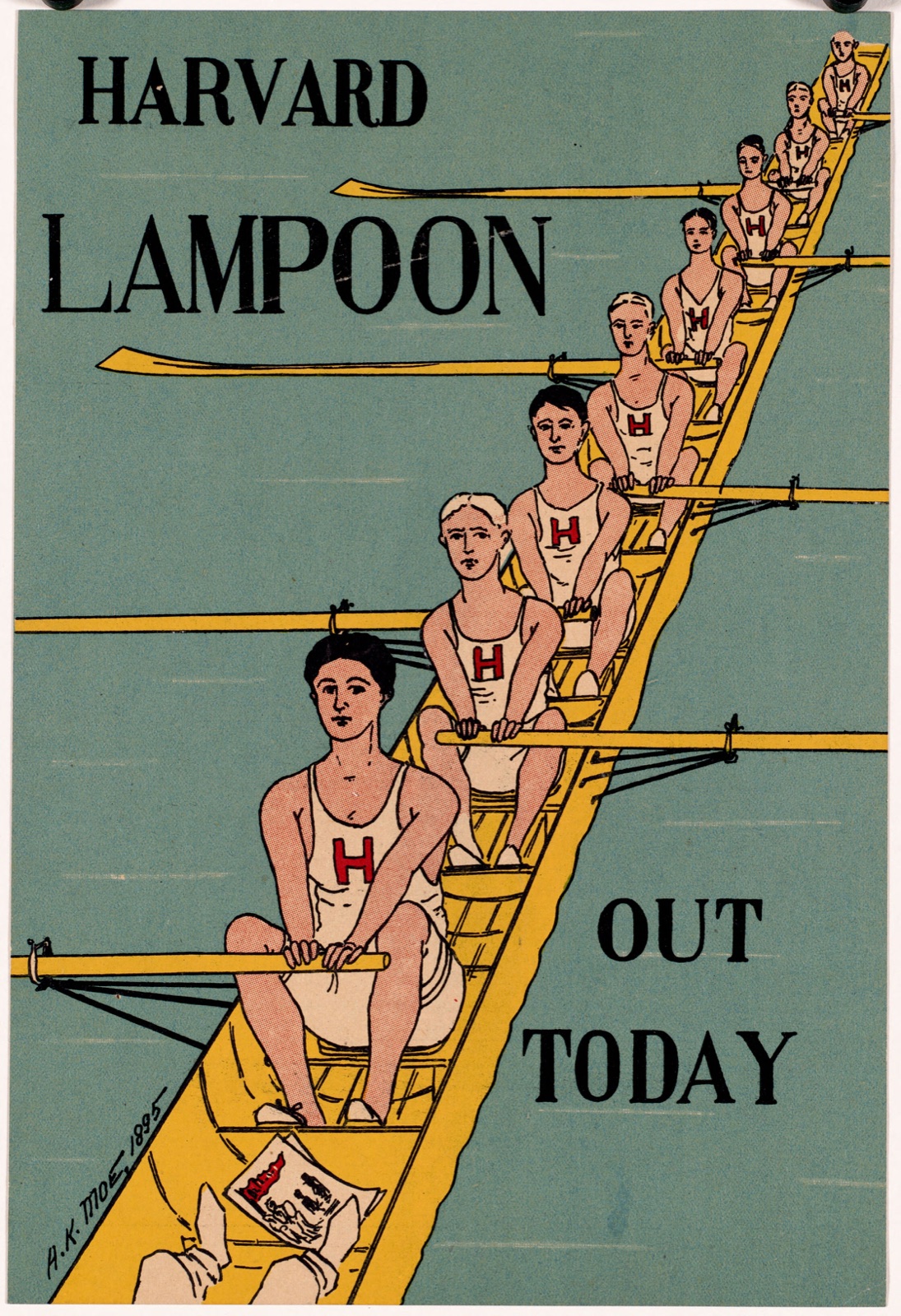 Harvard lampoon, out today — Moe, Alfred K. (Alfred Keane) (Artist)