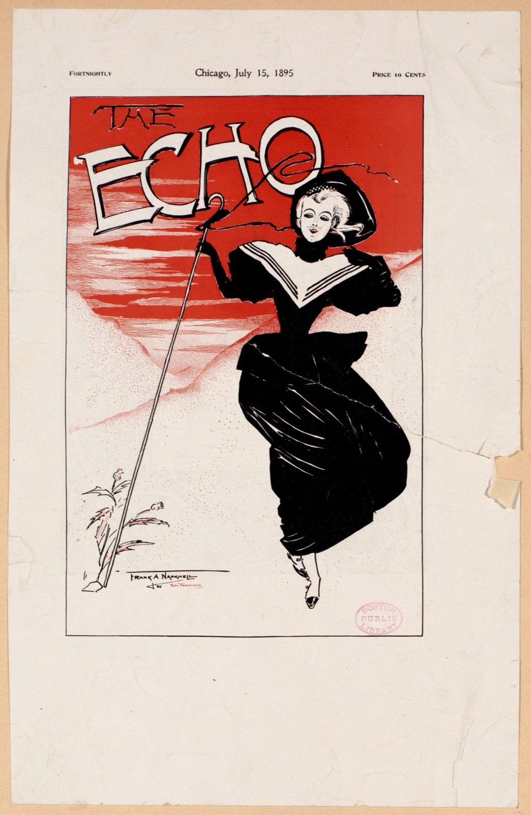 The echo, Chicago, July 15, 1895 — Nankivell, Frank A. (Frank Arthur), 1869-1959 (Artist)