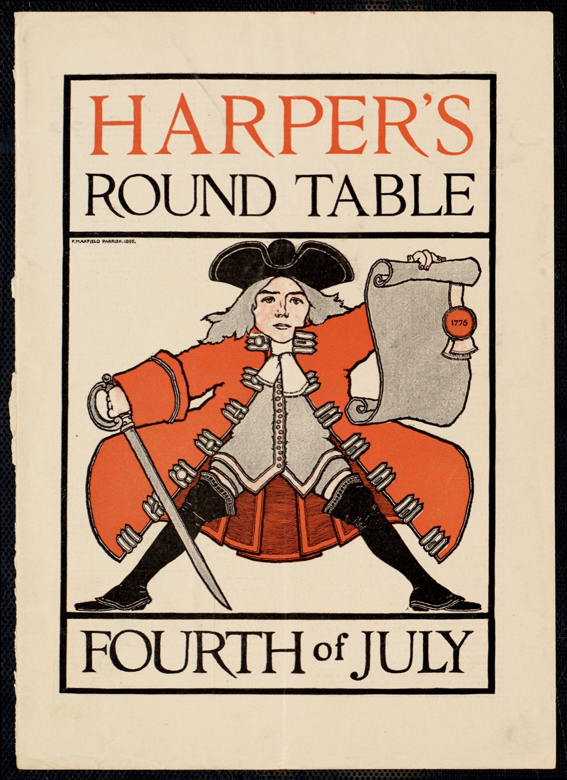 Harper's round table, fourth of July — Parrish, Maxfield, 1870-1966 (Artist)