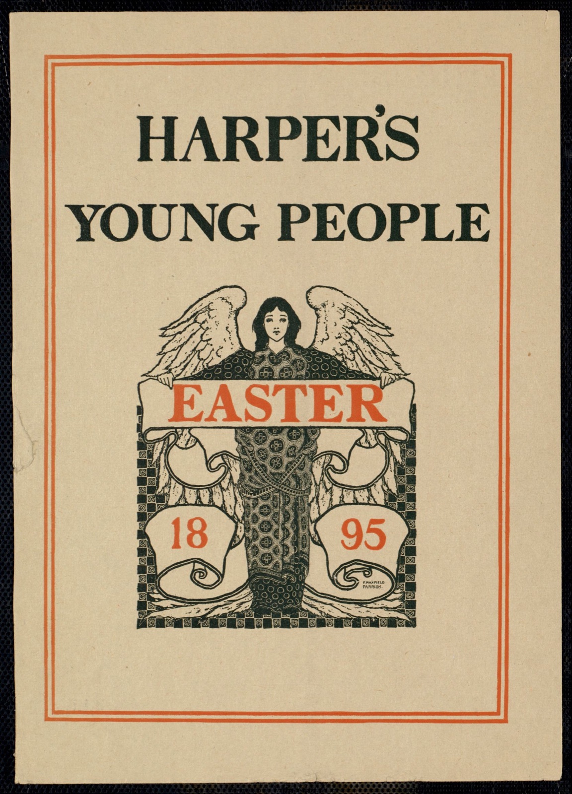 Harper's young people, Easter 1895 — Parrish, Maxfield, 1870-1966 (Artist)