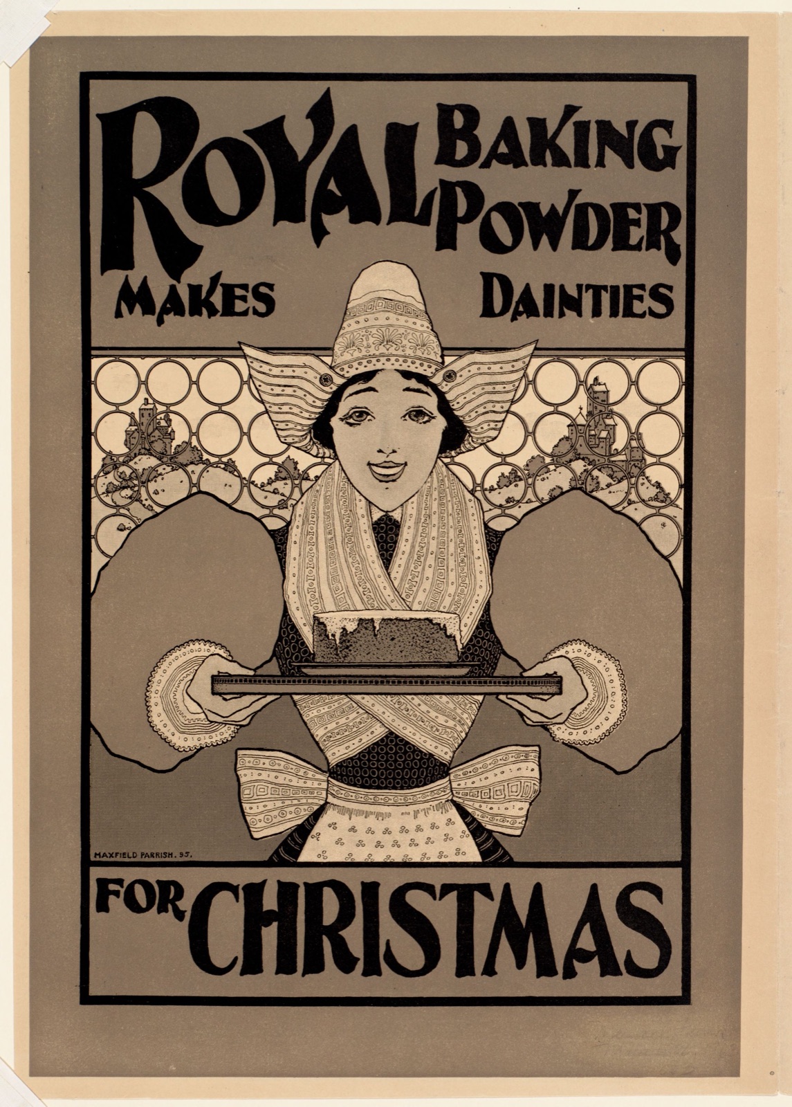 Royal Baking Powder makes dainties for Christmas — Parrish, Maxfield, 1870-1966 (Artist)