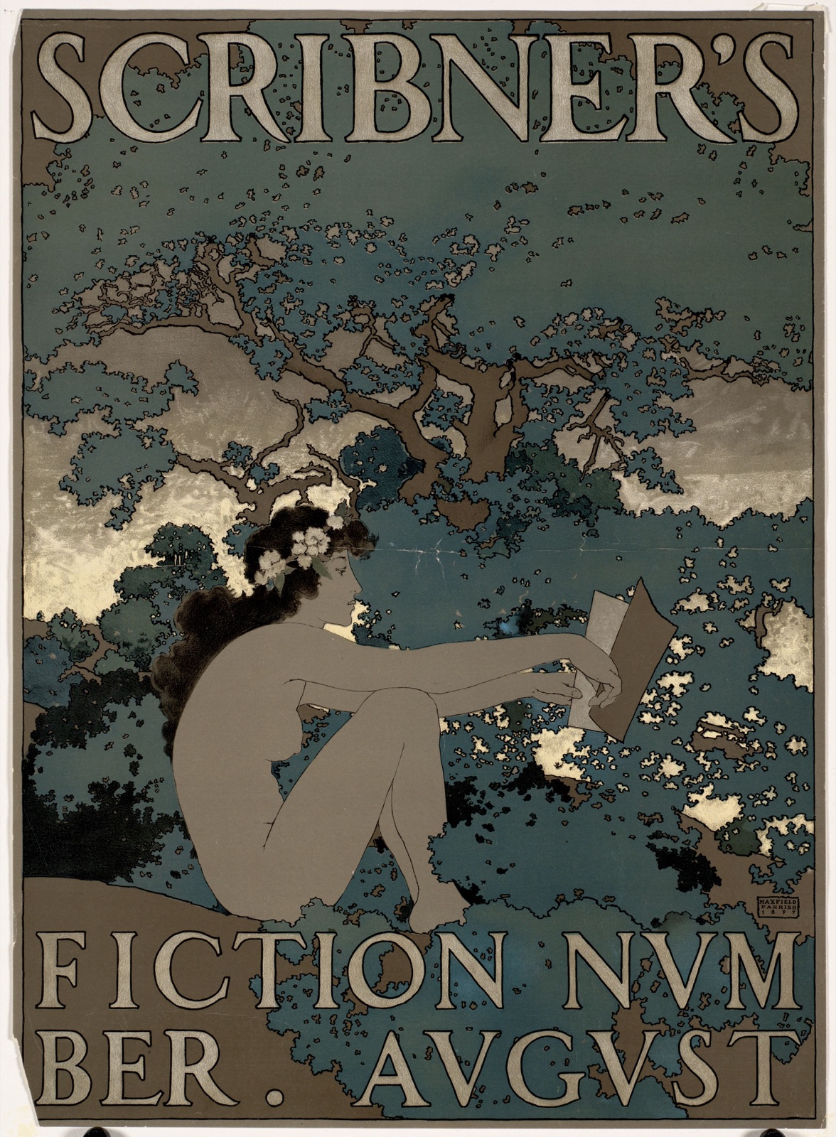 Scribner's fiction number. August — Parrish, Maxfield, 1870-1966 (Artist)