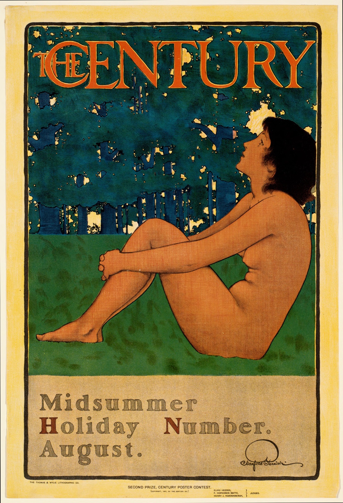 The century midsummer holiday number. August. — Parrish, Maxfield, 1870-1966 (Artist)