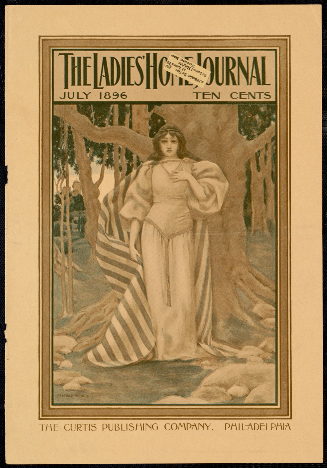 The ladies home journal, July 1896 — Parrish, Maxfield, 1870-1966 (Artist)