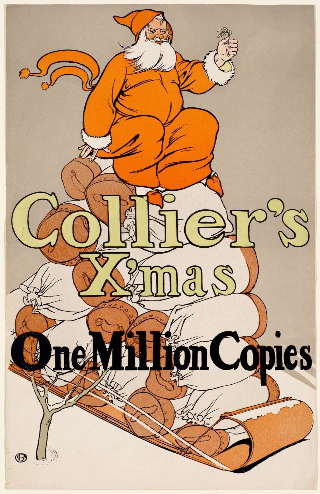Collier's X'mas, one million copies — Penfield, Edward, 1866-1925 (Artist)
