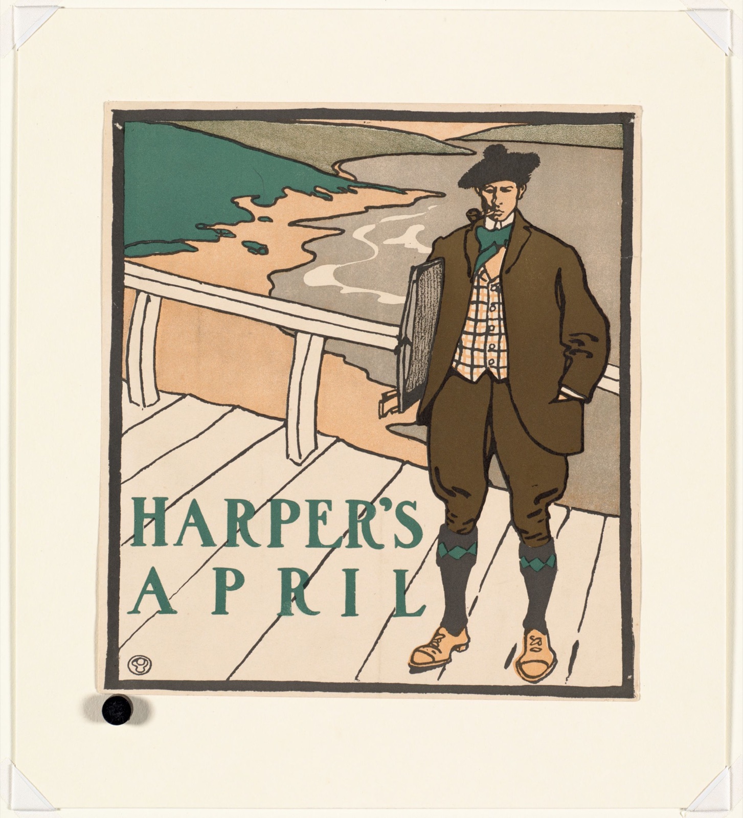 Harper's April — Penfield, Edward, 1866-1925 (Artist)