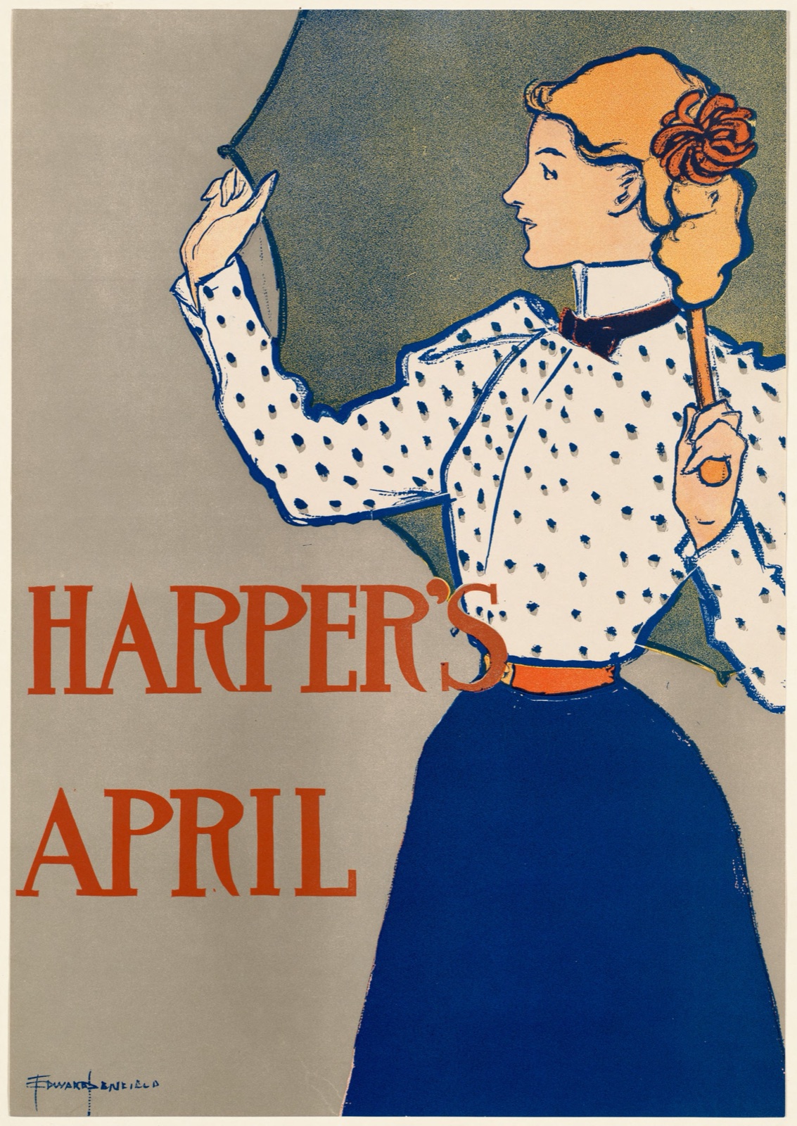 Harper's April — Penfield, Edward, 1866-1925 (Artist)