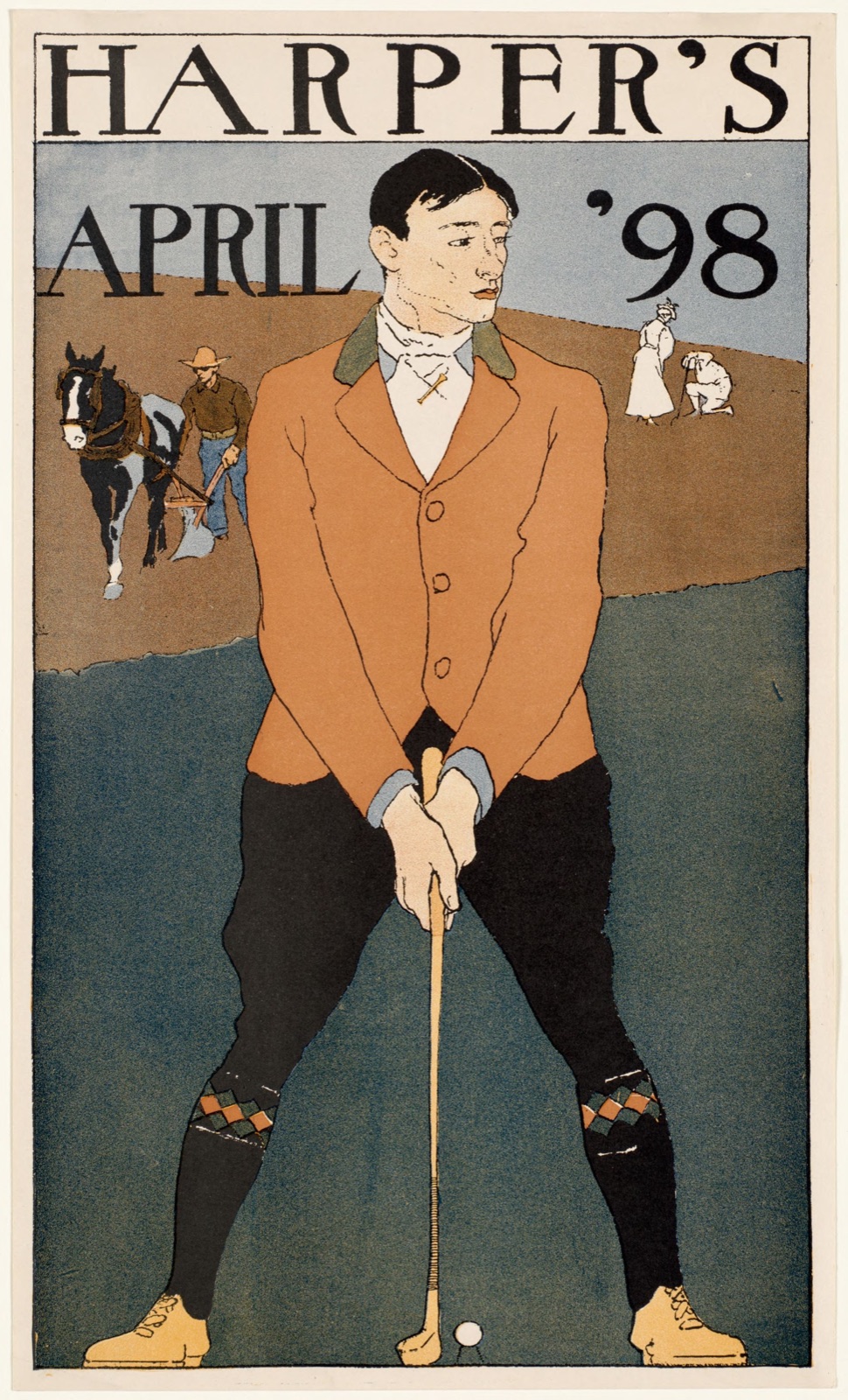 Harper's April '98 — Penfield, Edward, 1866-1925 (Artist)