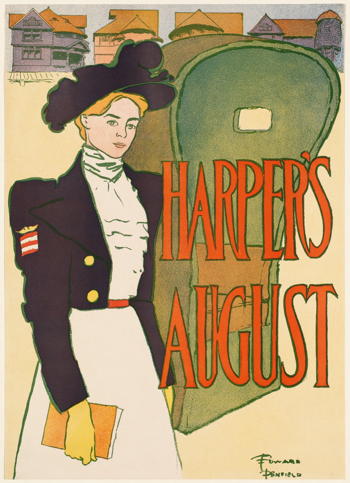 Harper's August — Penfield, Edward, 1866-1925 (Artist)