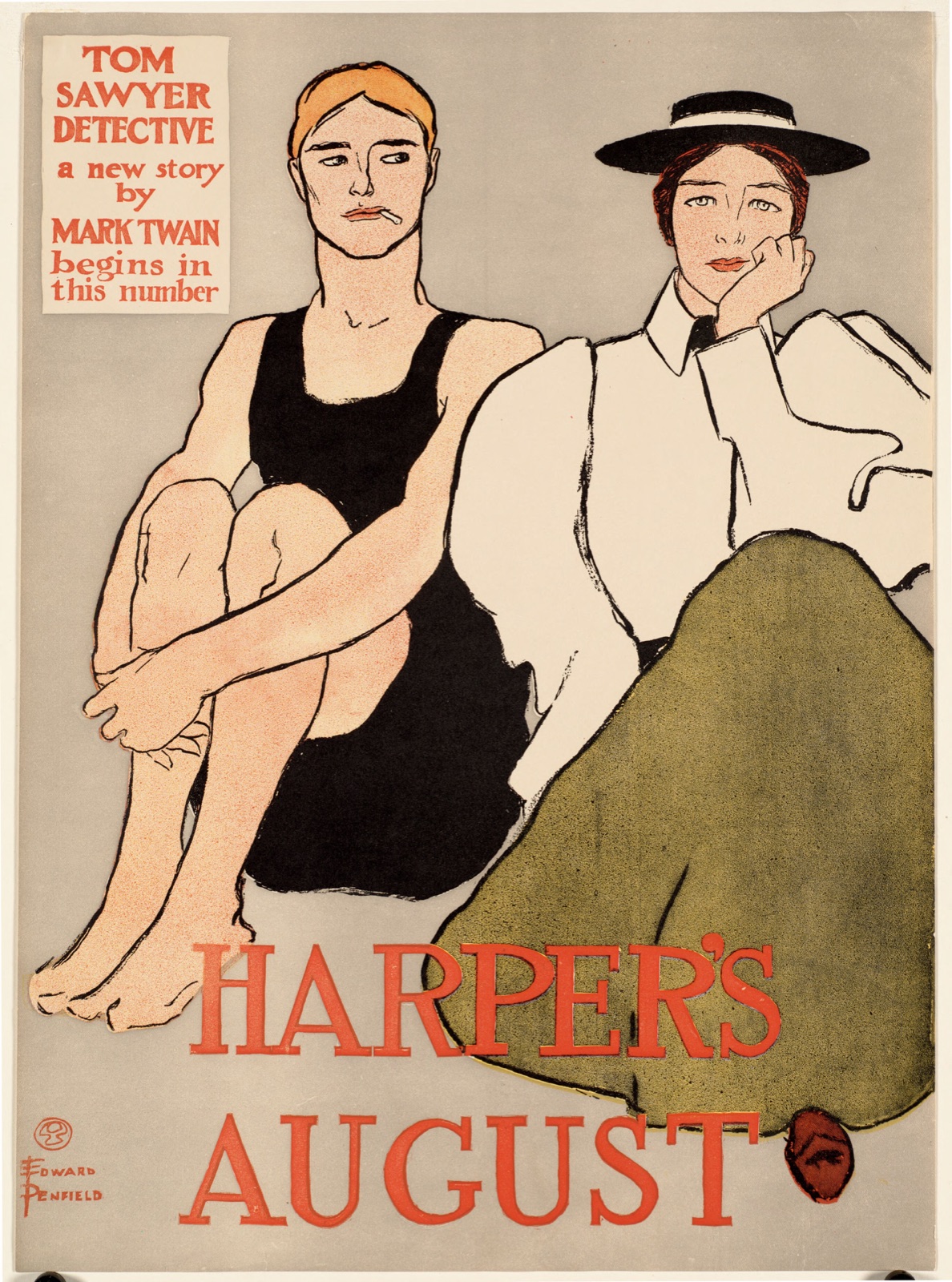 Harper's August — Penfield, Edward, 1866-1925 (Artist)