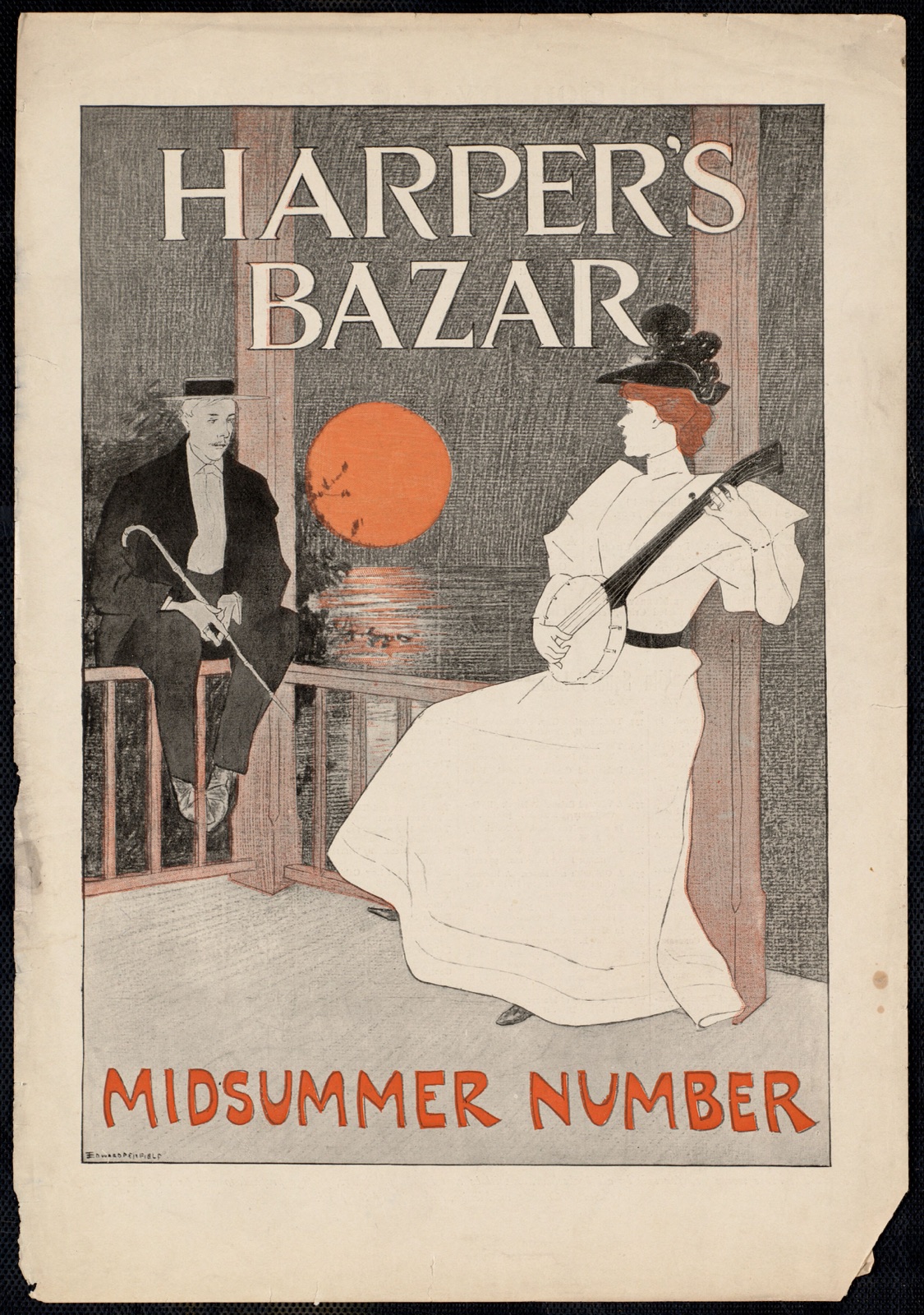 Harper's bazar midsummer number — Penfield, Edward, 1866-1925 (Artist)