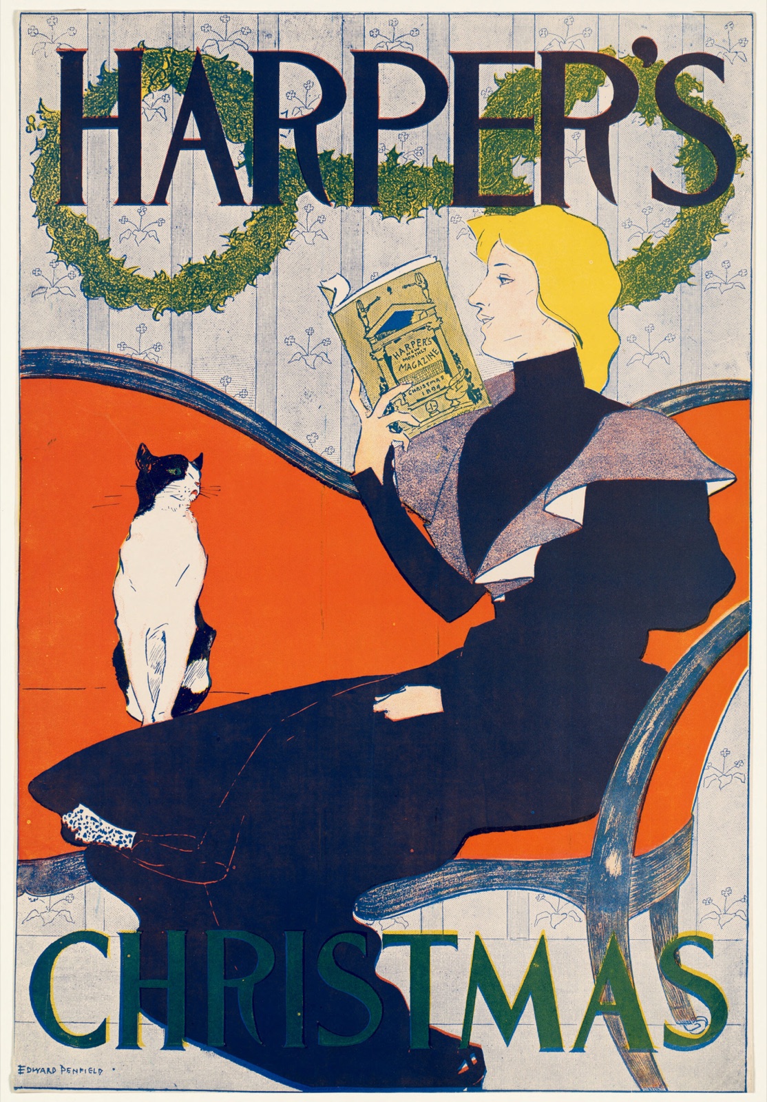Harper's Christmas — Penfield, Edward, 1866-1925 (Artist)
